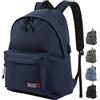 Coronel Tapiocca Zaino Uomo Zaino Viaggio per PC Portatile Urban Zaino da lavoro Uomo Zaino, Unisex, Blu Navy