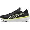 Puma Scarpa da Corsa Unisex SCEND PRO 2, Nero-Mela Spritz-Lux Lime, 37, Puma Spritz Lux Lime Mela Nera, 37 EU