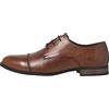 JACK & JONES Sneacker Punta Tonda, Allacciatura con Lacci Incrociati, Fodera con Tessuto a Rete Traspirante e Suola in Gomma.