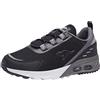 KangaROOS KX-ARG, Scarpe da Ginnastica, Jet Black Steel Grey, 30 EU