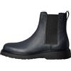 Calvin Klein Uomo Stivaletti Chelsea Combat in Pelle, Blu (Navy/Black), 40