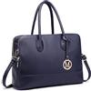 Miss Lulu Borsa Tote Donna Grande, Borsa Lavoro Porta PC 13 Pollici, Borsa Università Impermeabile, Borsa Tracolla Donna, Tote Bag in PU Pelle per Business Scuola Shopper