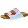 Lico Bioline Shadow, Sabot Unisex-Bambini, Rosa Turchese, 28 EU