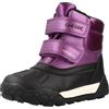 Geox B Trekkyup Girl B Ab, Stivale alla Caviglia Bimba 0-24, Bordeaux, 20 EU