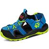 Jack Wolfskin Outdoor Action Sandal K - Sandali da Arrampicata Unisex Bambini, Blu (blue/lime 1176), 32 EU
