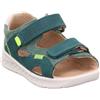 Superfit Lagoon, Sandali, Multicolore Verde 9010, 20 EU
