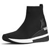 Michael Kors 43F7SKFE5D-001 Skyler Bootie Donna, Black EU 42.5
