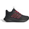 adidas Unisex - Bambini X_PLR Shoes Kids, Core Black/Pure Ruby/Core Black, 39 1/3 EU