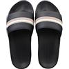 Tommy Hilfiger Donna Scarpe da Mare Stripes Pool Slide con Impunture, Blu (Space Blue), 36