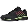 K-Swiss Tennis Hypercourt Express 2 HB Scarpe da Tennis da Uomo Black/Soft Neon Green/Neon Lav 43
