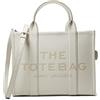 MARC JACOBS H004L01PF21-140 THE MEDIUM TOTE Borsa Donna COTTON/SILVER Taglia ONE SIZE