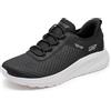 Skechers Donna Scarpe da Ginnastica Hands-Free Slip-Ins Bobs Squad Chaos Daily Inspiration