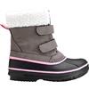 Viking Rogne, Stivali da Neve Unisex - Bambini e ragazzi, Multicolore (Charcoal/Magenta), 37 EU