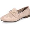 Rieker Donna Mocassini 51760, Signora Pantofole,Ufficio,Scarpe da College,Pantofola,Scarpe Basse,Elegante,Rosa (Rosa / 31),37 EU / 4 UK
