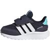 adidas Unisex - Bimbi 0-24 Run 70s Shoes, Ink / Cloud White / Shadow Navy, 19 EU