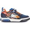 Geox J INEK Boy B Sneaker, Navy/Arancione, 35 EU, Navy Arancio, 35 EU