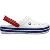 Crocs Unisex Adulto Crocband Clog Sabot, White/Blue Jean, 36/37 EU