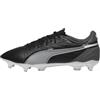 Puma King Match Mxsg, Soccer Shoe Unisex - Adulto, Puma Black Puma White Cool Dark Gray, 40.5 EU