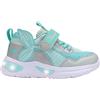 KangaROOS K-SLG Bora Ev, Scarpe da Ginnastica, Vapor Grey Ocean, 35 EU