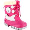 Spirale Fabi stivali da neve, stivali canadesi unisex, bambini, imbottitura calda e isolante, fucsia