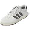 adidas Uomo Breaknet 3.0 Shoes, Core White Earth Strata Grey Six, 36 2/3 EU