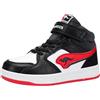 KangaROOS K-CP Hogan Ev, Scarpe da Ginnastica, Jet Black Fiery Red, 32 EU