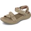 Skechers Sandali da golf da donna 600 senza tacchetti Scarpe da golf, Tortora, 36 EU