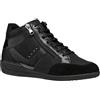 Geox Sneaker da Donna D Myria B, Nero, 42 EU