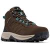 Columbia Stivali da trekking da donna Transverse Suede, Cordovan blu-verde, 38.5 EU