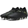 Puma Scarpa da Calcio Unisex Future 8 Match MxsgSoccer, Puma Nero Fizzy Verde Chiaro Terreno, 46 EU