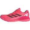 adidas Uomo Crazyquick Lightstrike Padel Shoes, Solar Turbo/Core Black/Lucid Red, 40 EU