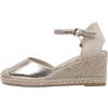 XTI - Scarpa con fibbia da donna, colore: verde, taglia: 37, oro, 41 EU