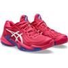 Asics Scarpe da Tennis Uomo Gel-Dedicate 8, Bianco/Arancione Shocking, 44.5 EU