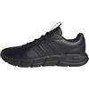 adidas Uomo Cloudfoam Flex Laces Shoes, Core Black/Core Black, 40 EU