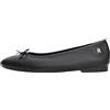 Tommy Hilfiger Donna Ballerine Toe cap in Pelle