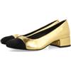 GIOSEPPO Scarpe da Salotto Metallizzate Pelle AVDEROD, Oro, 36 EU