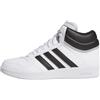 adidas Unisex - Adulto Hoops 4.0 Mid Shoes, Cloud White/Core Black/Grey Two, 45 1/3 EU