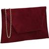 SwankySwans Pochette Dory da donna, taglia unica, Borgogna, One Size