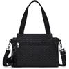 Kipling ELYSIA Borsa a tracolla media, Borse a tracolla, Signature Emb (Nero)