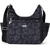 Baggallini Women's Essential Crossbody Built-in RFID Card Holder-Hobo Travel Bag with Luggage Sleeve, One Size