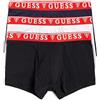 Guess Uomo Boxer Confezione da 3 Brian Hero Boxer Trunk 3 Pack Nero