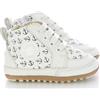 Robeez MIGO, Scarpe da Ginnastica Unisex-Bambini, Blanc ANCRE, 18 EU