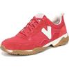 Vionic Walk Slim Glide - Scarpe da Ginnastica Stringate da Donna, Pelle Rossa Varsity, 4 UK Wide