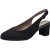 Jana Décolleté Slingback da Donna con Cinturino Regolabile Vegan