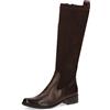 CAPRICE 9-25514-41, Stivali piatti Donna, Marrone (Dk Brown Comb), 41 EU
