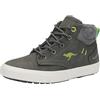 KangaROOS KAVU X, Scarpe da Ginnastica, Steel Grey Lime, 32 EU