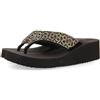 GIOSEPPO Sandali Multicolor con Zeppa E Strass per Donna DRENOVE