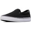 Lugz Scarpe da Ginnastica da Uomo Clipper Fashion, Nero, Bianco, Nero., 41.5 EU Larga