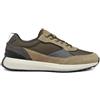 Geox Sneakers Uomo U Volpiano A, Muschio Militare, 42 EU