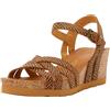 Panama Jack Vera, Sandali con Zeppa Donna, Cuero B19, 42 EU